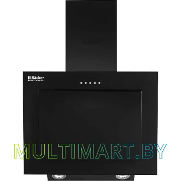 Вытяжка Backer AH60A-G6L200 Black Glass